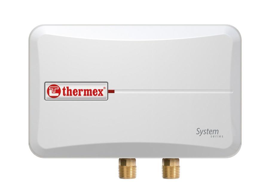 Электроводонагреватель проточный THERMEX System 800 (wh) Проточные водонагреватели