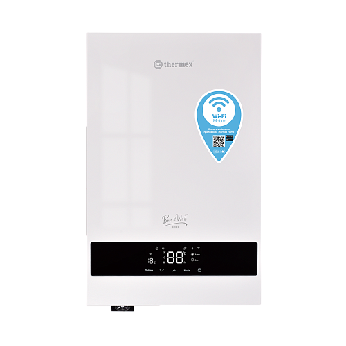 Котел электрический настенный с Wi-Fi THERMEX Boss 12 Wi-Fi (White) ЭдЭБ05052 (511 704) Бойлеры