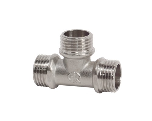 Тройник 1/2"M x 1/2"M x 1/2"M (150/10) THERMEX 2575 Разветвители питания, переходники, адаптеры